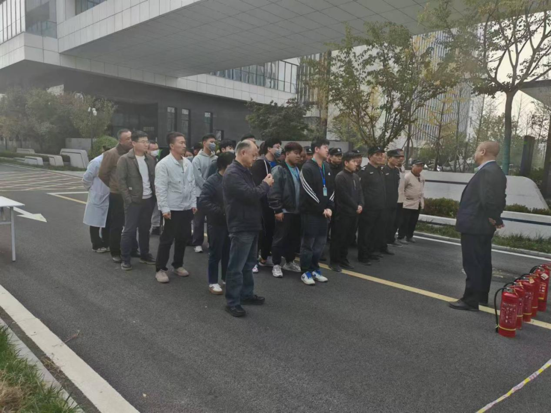 消防“大练兵” | 西电科技园开展冬季消防演练活动