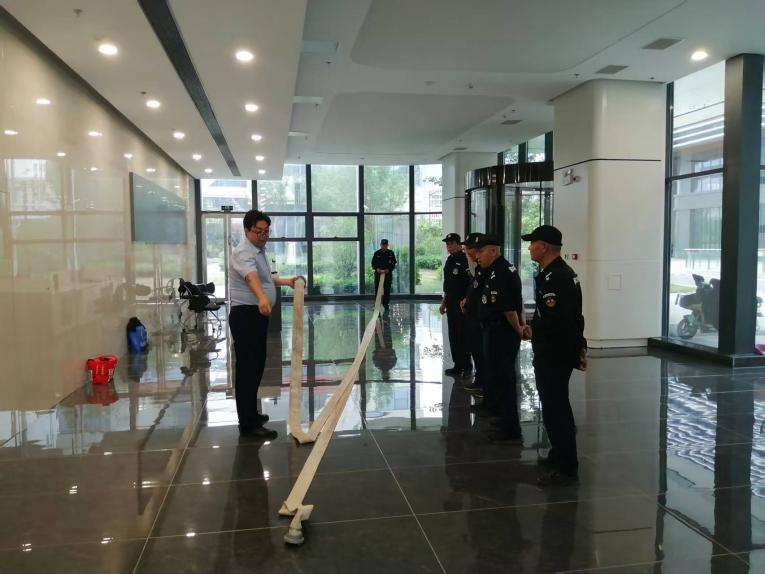 以练筑防，西电科技园立体联动孵化器园区开展季度消防演练活动